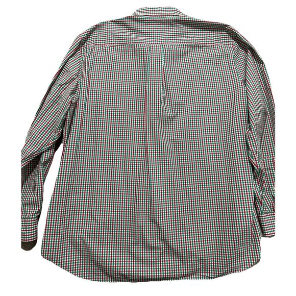 Vineyard Vines Slim Fit Tucker Men's XXL Red & Green Plaid Dress Shirt Christmas - Picture 8 of 8